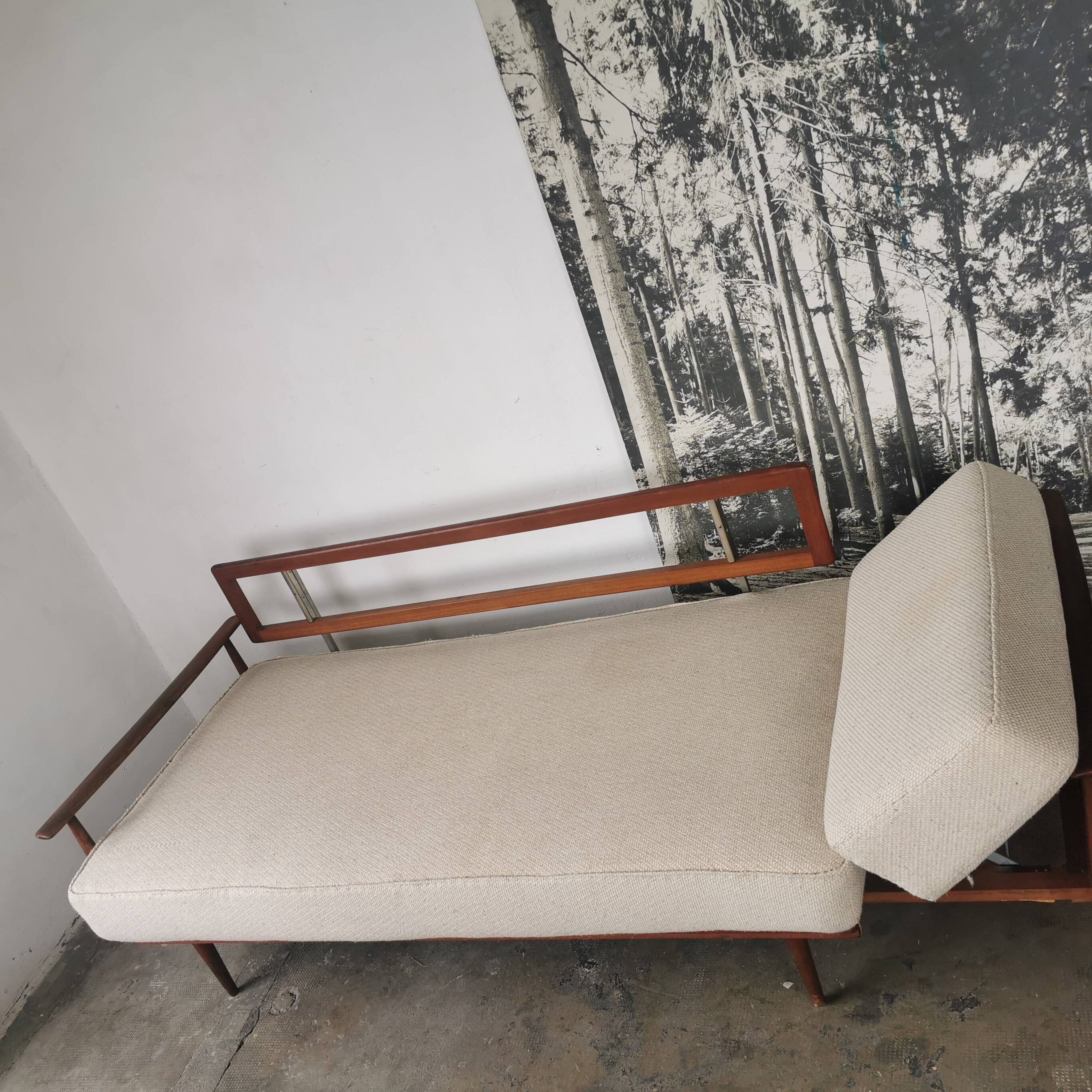 Bench, daybed knoll Antimotte vintage 60s