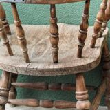 Victorian armchair, called "captain's"
