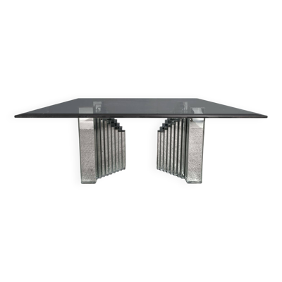 Table basse de Luigi Massoni années 1980