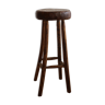 Stool top solid wood