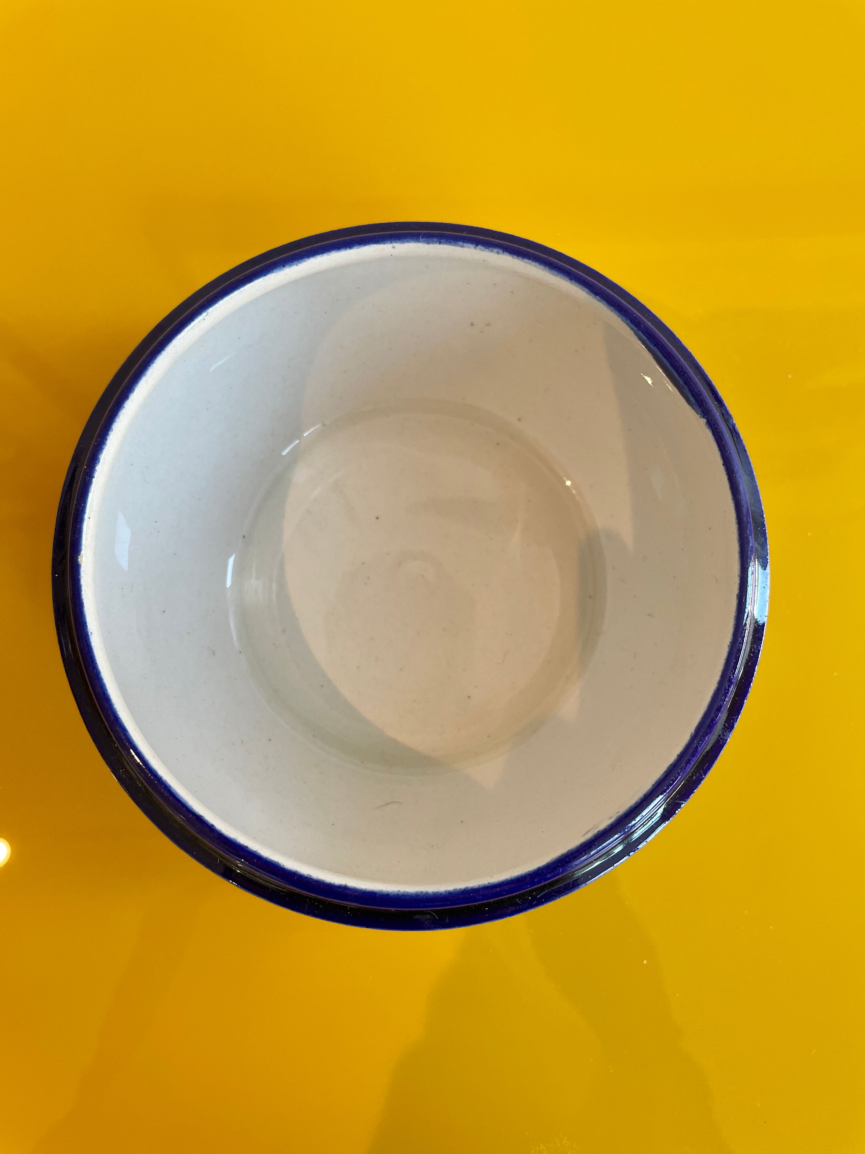 Empty cup pocket in porcelain of Sevres
