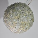 Murano Gold Ceiling Light Flower by Seguso for Venini, Italy, 1960s