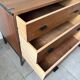 Vintage Scandinavian teak sideboard – 6 drawers – 1960s