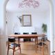 Extendable scandinavian table