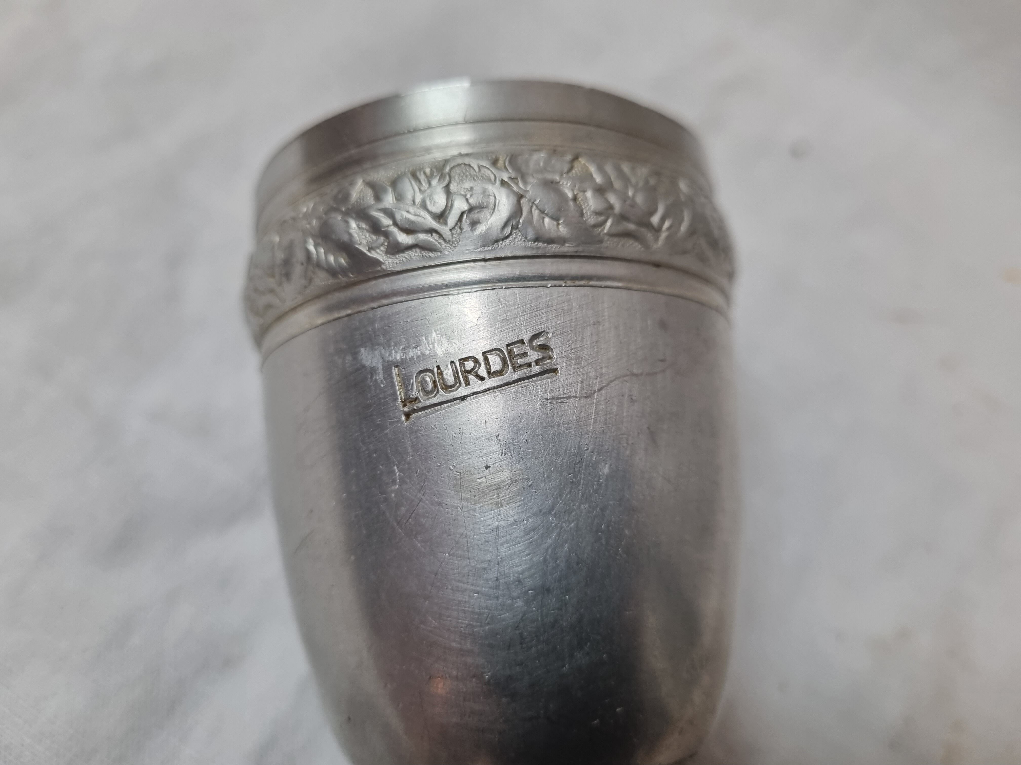 Aluminum birth stamp, 1940