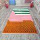 Traditional Berber rug in natural wool 2.5x1.5 m