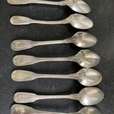 Set of seven CHINON tea spoons