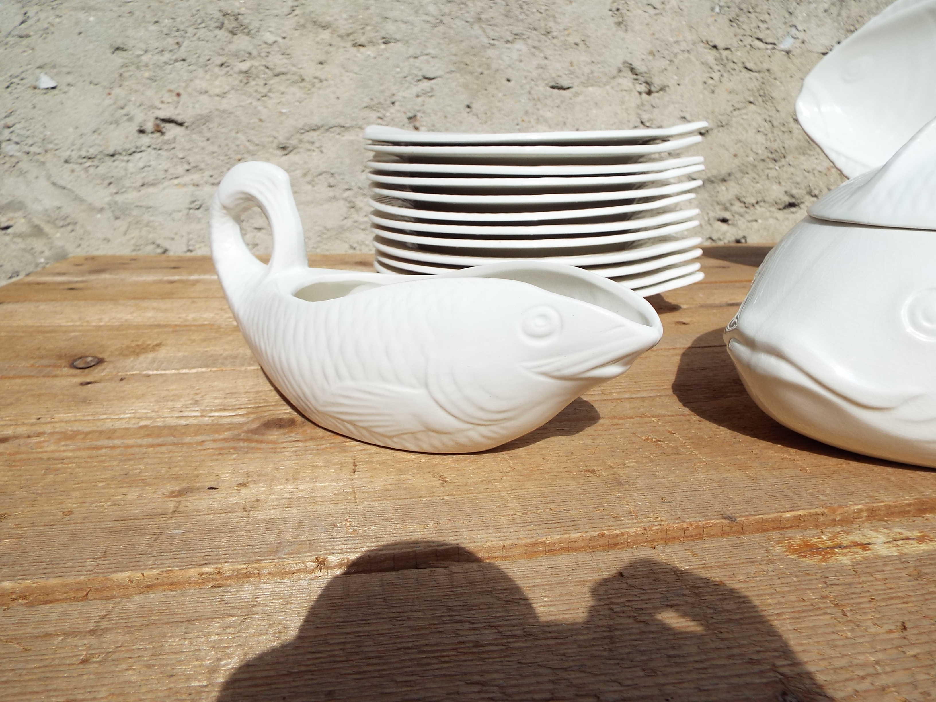 Saucière fish Sarreguemines