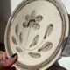 5 dessert plates Sarreguemines art workshop Jocelyne