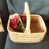 Old wicker basket