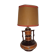 Lampe seventies en céramique émaillée de 1970