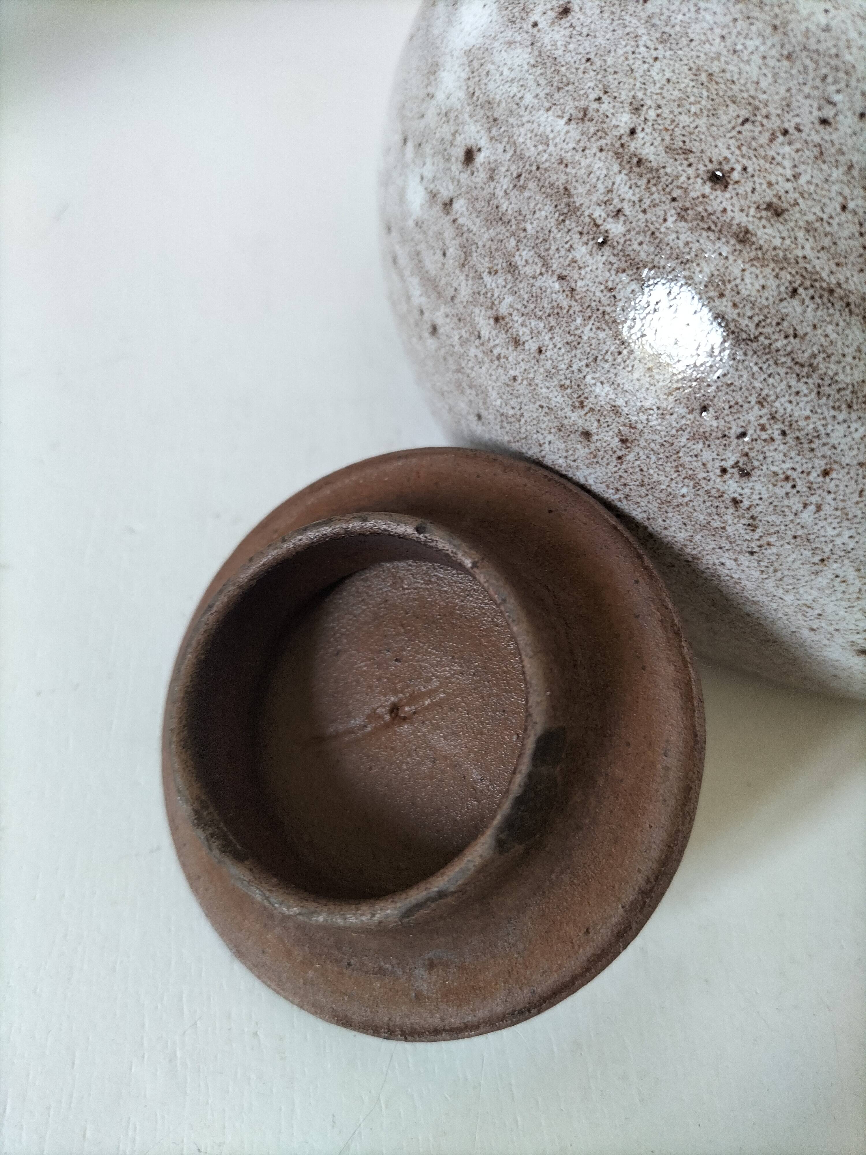 Stoneware teapot from Ratilly – Jeanne and Norbert Pierlot – 1960s/70s