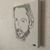 Man -portrait - oil on canvas