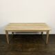 Massive oak dining table