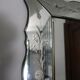 Bevelled Venetian mirror from the 1950s.