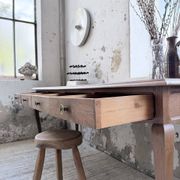 Oak console table from the 1960s.