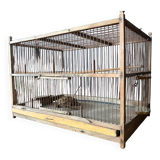 Wooden bird cage
