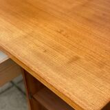 Mid century modern scandinavian teak desk