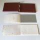 Vintage quilted leather desk set design 70 years