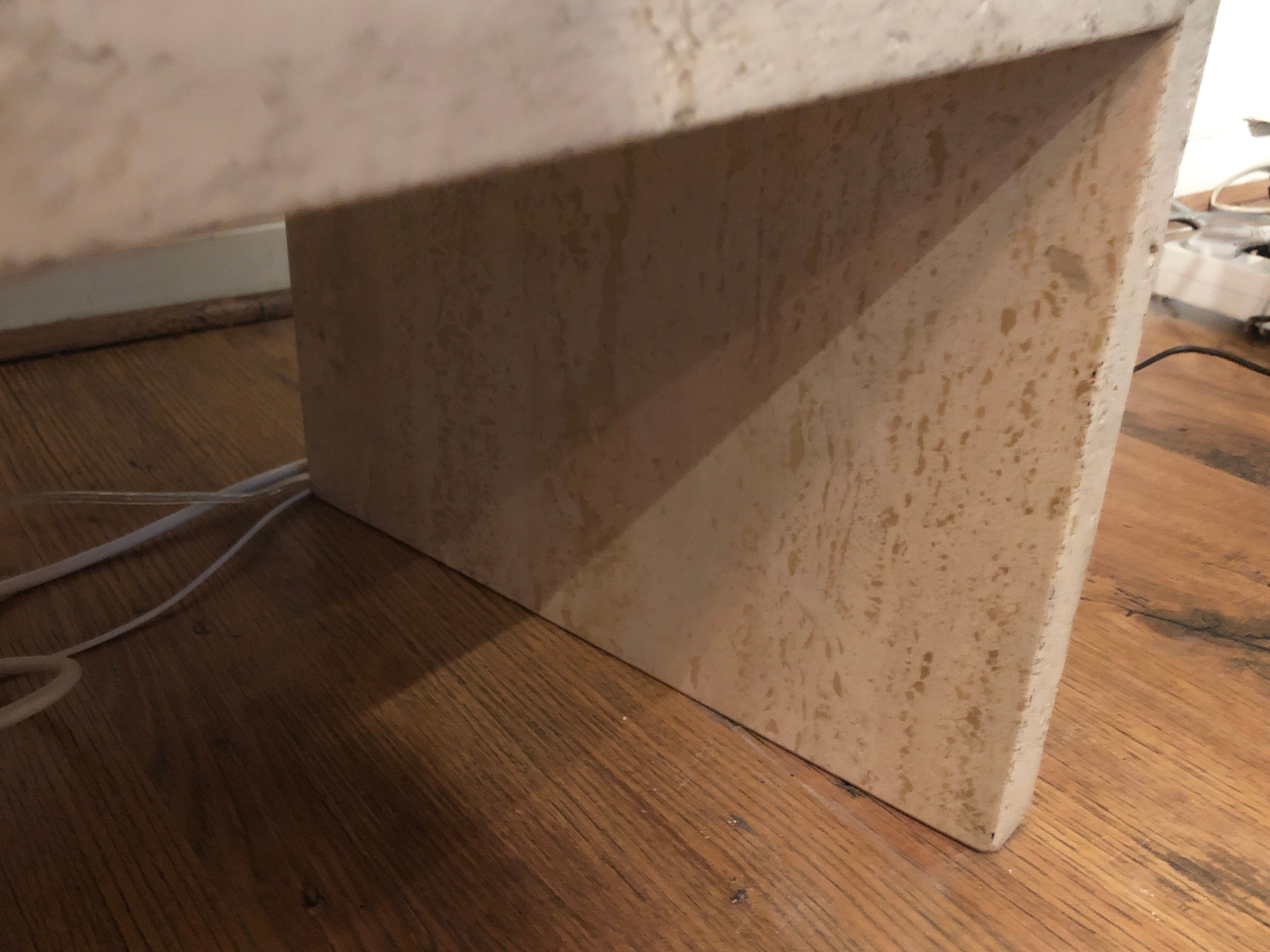 Coffee table travertine