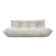 Togo sofa in beige corduroy attributed to Michel Ducaroy for Ligne Roset