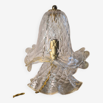 lampe de venise model dentelle verre murano 1960 a 70,,,,,,24x17