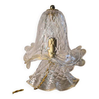 lampe de venise model dentelle verre murano 1960 a 70,,,,,,24x17