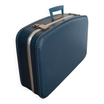 Air France vintage blue “hostess” suitcase, 52 cm