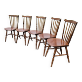 Lot de 5 chaises baumann bistrot modèle tacoma