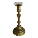 Large antique bronze candle holder 26 cm Louis XV style