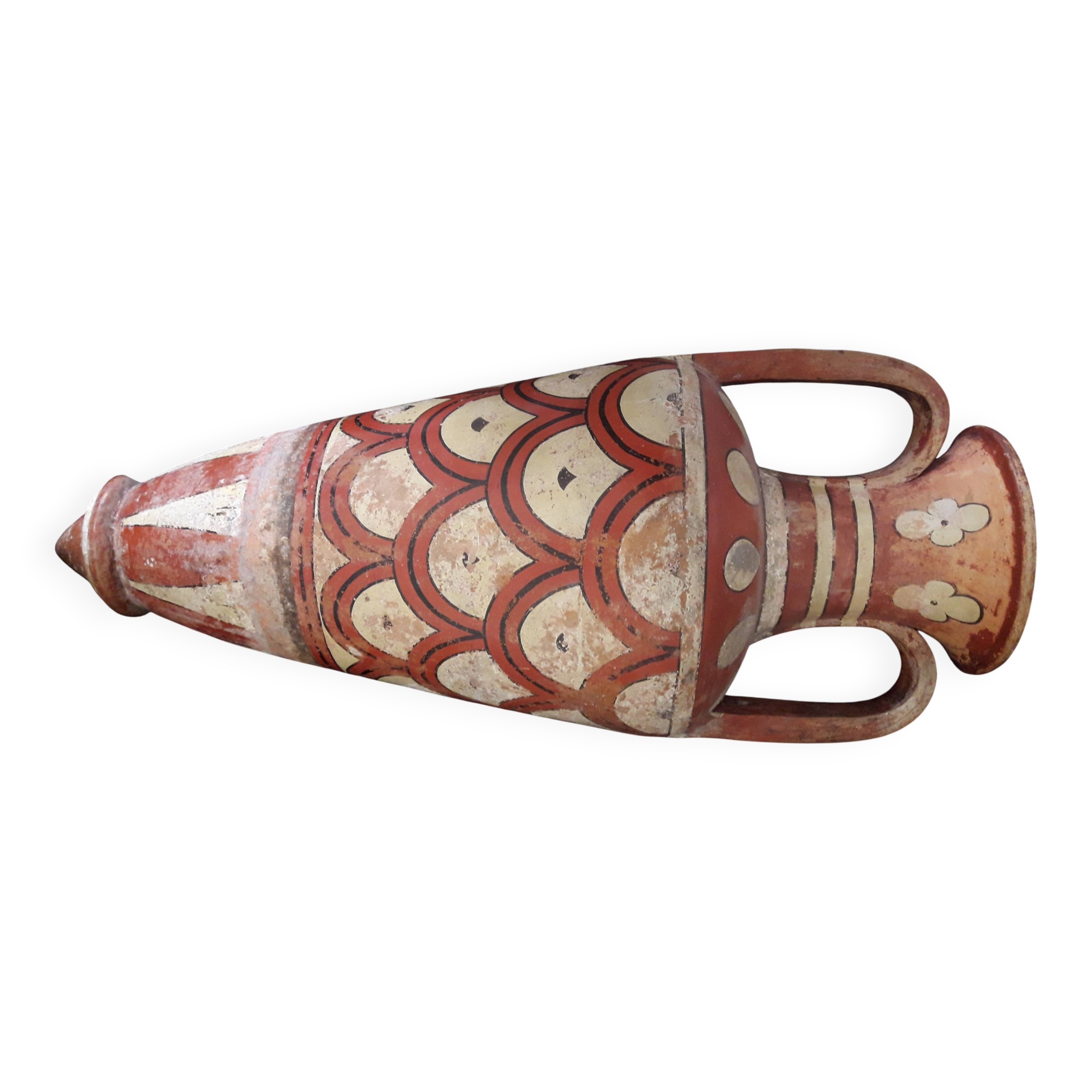 Large ancient amphora Nabeul Tunisia – handmade ceramics – 78 cm