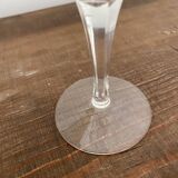 Verres à apéritif/digestif en cristal ciselé vintage 9 pièces