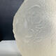Large Italian frosted glass vase from the 1970s.