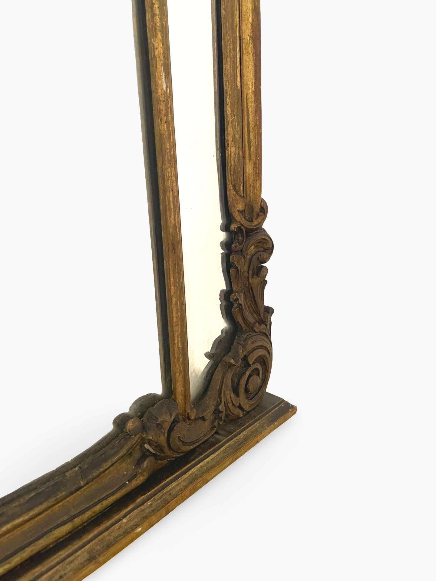 Antique Italian wall mirror, 19th century.