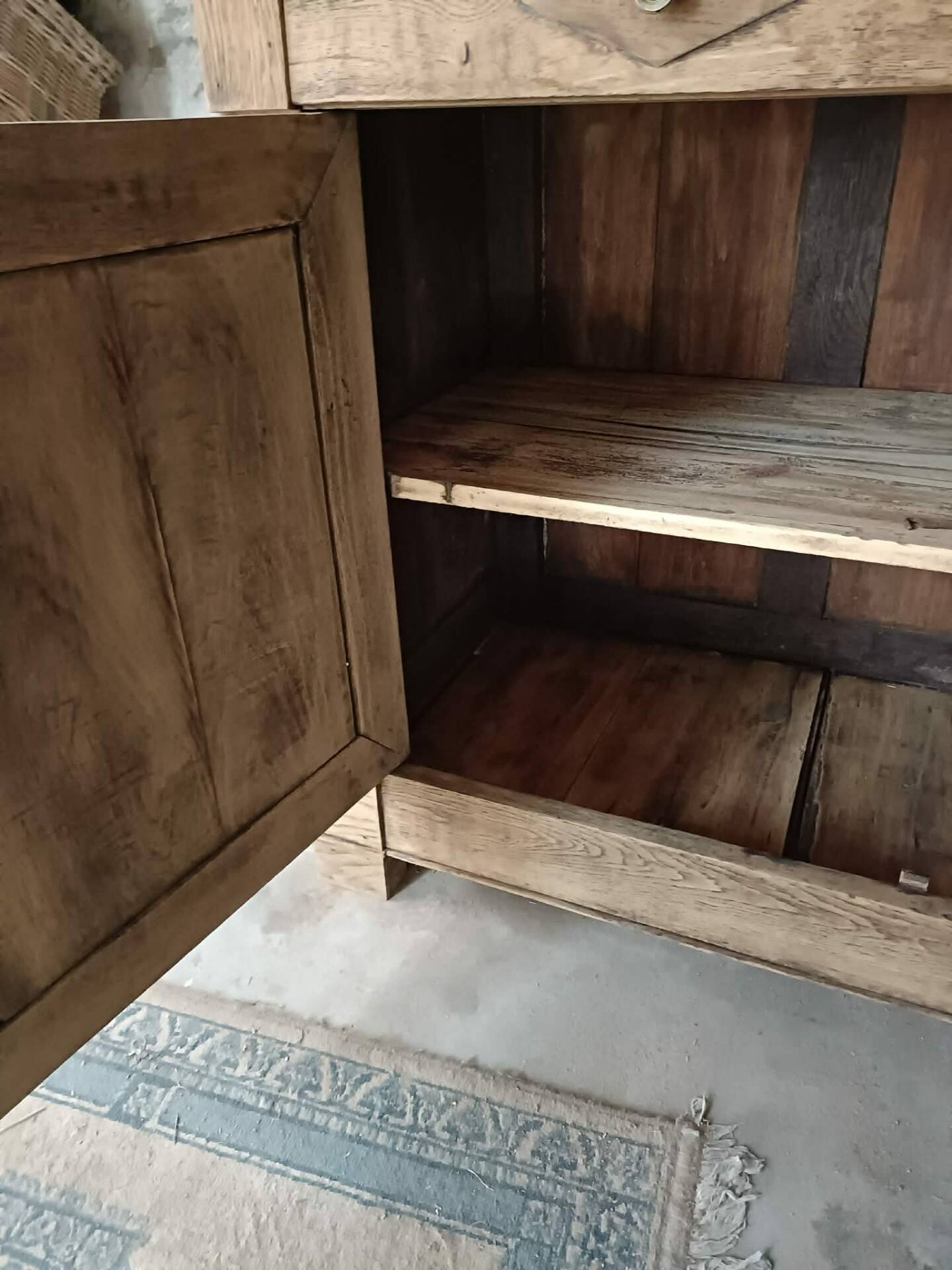 Wooden sideboard
