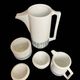 Coffee service tea dessert porcelain Limoges Jammet-Seignolle 20th century