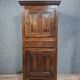Standing man in Louis XIII style, made of solid oak, from the 20th century.