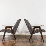 Armchairs by Jaroslav Šmídek for Jitona, Czechoslovakia, 1960s, Set of 2