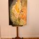 “Enigme” – Abstract Painting by Walter Hinchey, Oil on Canvas, Signed and Titled