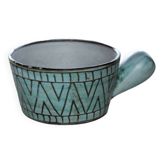 Alain Maunier Vallauris ceramic mug.