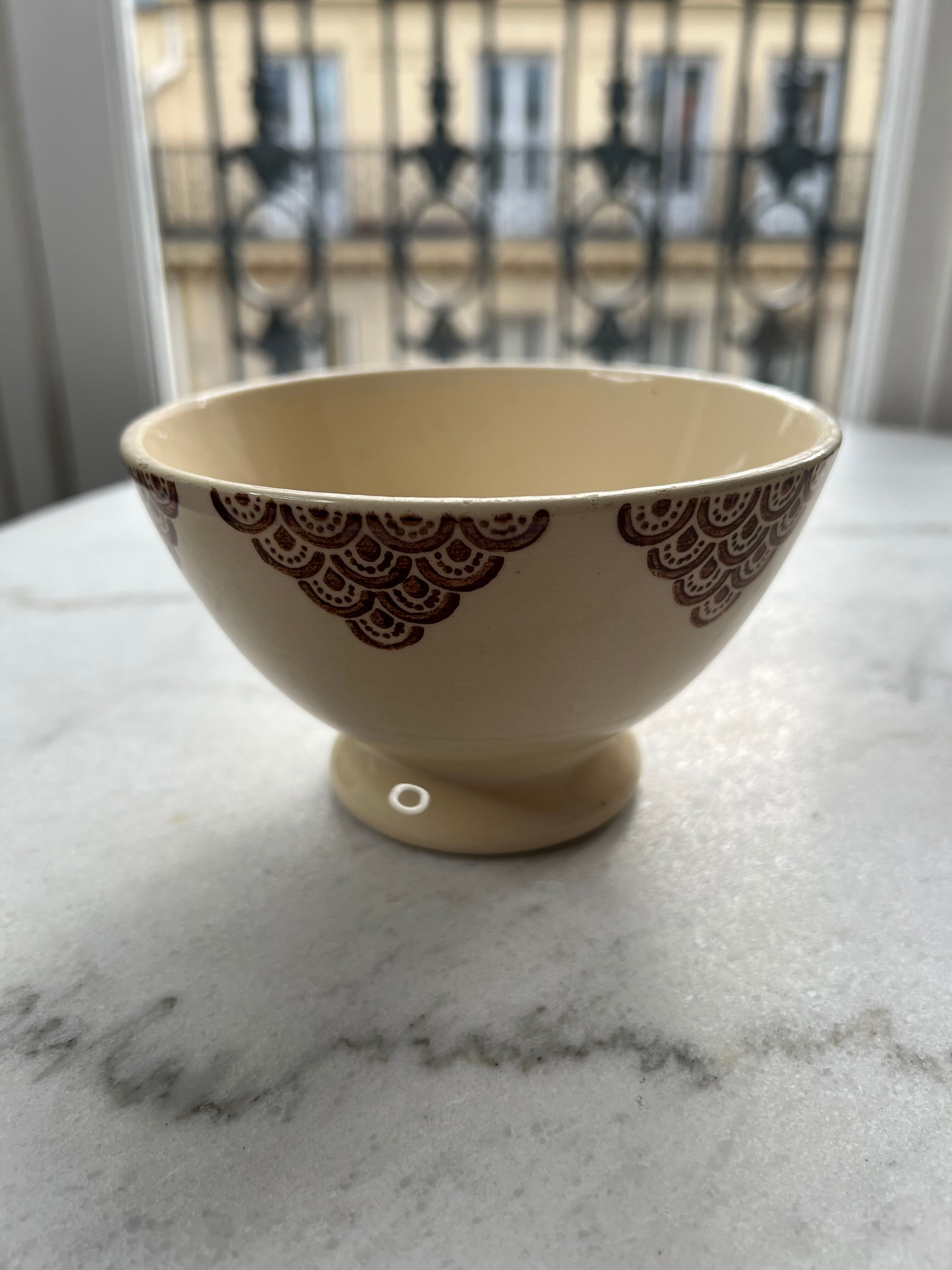 Earthenware bowl