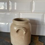 Sandstone pot with handles 12 cm