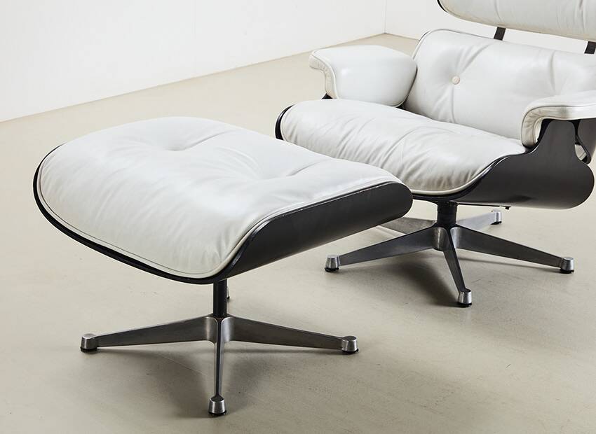 Charles & Ray Eames Lounge Chair + Ottoman by ICF for Herman Miller 60s/70s