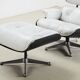 Charles & Ray Eames Lounge Chair + Ottoman by ICF for Herman Miller 60s/70s