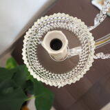 6-light chandelier with tassels