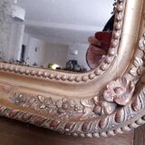 Ancient golden mirror