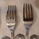 Antique flatware set for 51 place settings