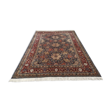 Tapis persan, ispahan en laine et soie