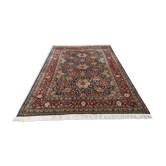 Persian rug, isfahan in wool and silk
