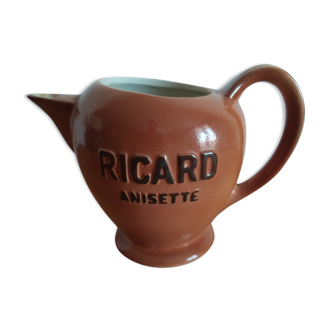 Pitcher ricard vintage ceramic anisette